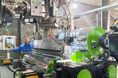 Mise en service sur site d'une ligne de production de feuilles PET pour un client égyptien