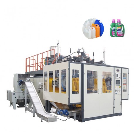 Machine de moulage par soufflage à double station à double tête de filière simple 12ltr pour bouteilles et barils