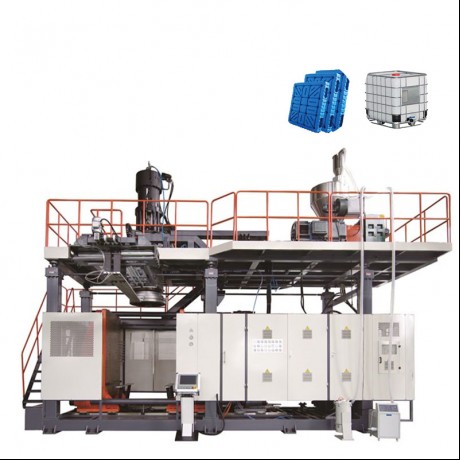 Machine de moulage par soufflage de 2000 litres pour palette double face