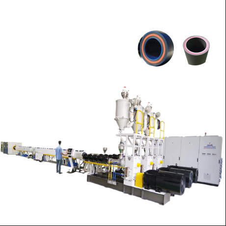 Ligne d'extrusion de tuyaux composites PPR et fibre de verre