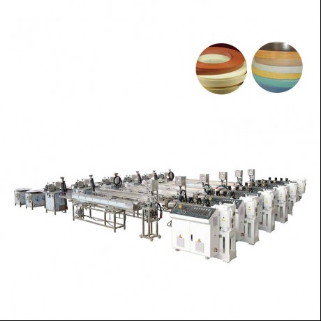 Ligne d'extrusion de bandes de chant