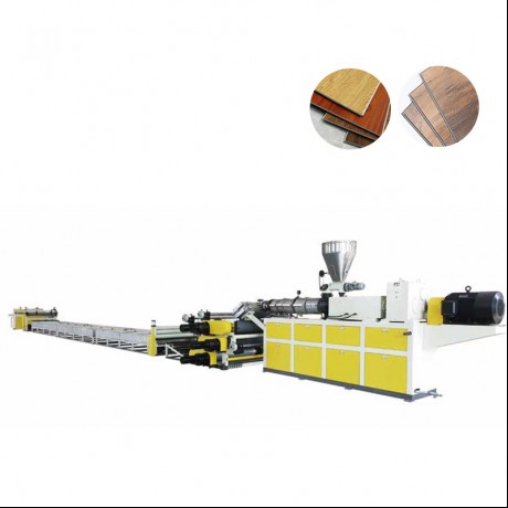Ligne d'extrusion de sols composites LVT