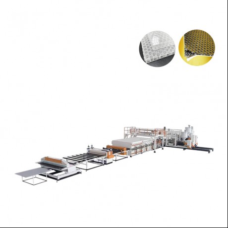 Ligne d'extrusion de panneau en nid d'abeille PP