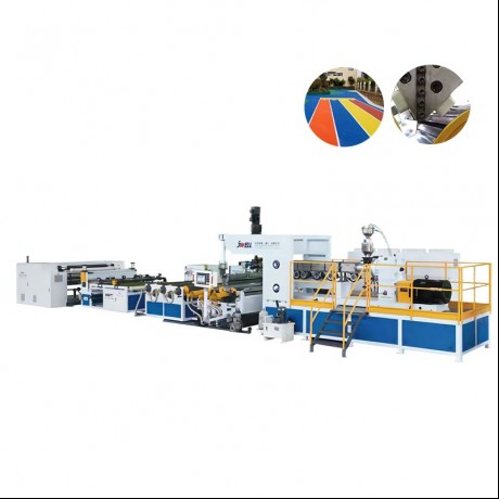 Machine d'extrusion de voie en plastique préfabriquée thermoplastique TPE/TPU