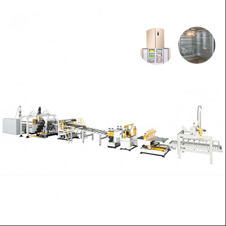ABS, HIPS, plaque de réfrigérateur en PMMA, ligne d'extrusion de plaques sanitaires