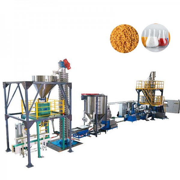 Ligne de composition de bioplastique remplie d'amidon JWELL