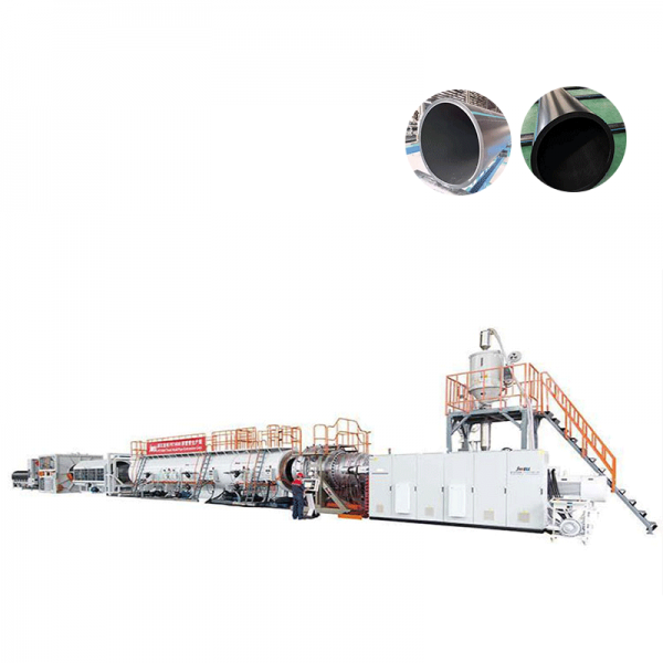 Approvisionnement en eau de HDPE de grand diamètre et ligne d'extrusion de tuyau d'alimentation en gaz