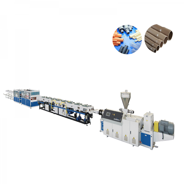 Extrusion double brin UPVC/CPVC, ligne d'extrusion à quatre brins